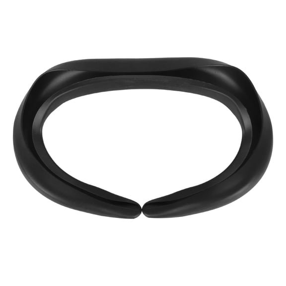 Riousery VR Headset Silicone Face Pad Eye Cover Soft Sweatproof Replacement for Meta Quest 3 Black
