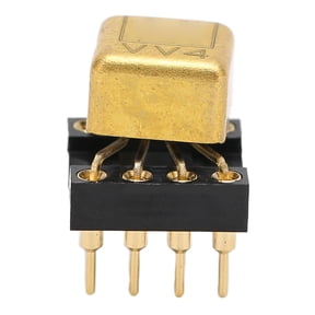 Riousery VV4 Dual Operational Amplifier Module Copper 5MHz 4mA Multipurpose Upgrade Amp Board for Decoders, Music Players, Preamplifiers, and Headphone Power Amplifiers (0.79 inches / 2 cm)