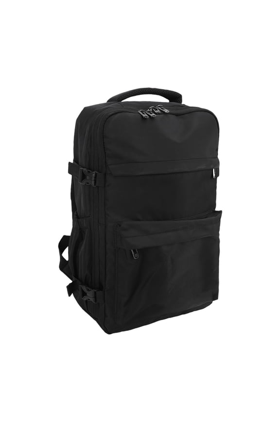 Vacuum Travel Backpack with Pump Compression Laptop Bag Water Resistant Casual Daypack for Men Women