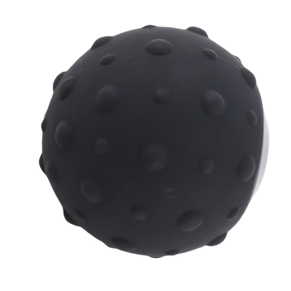 Riousery Vibrating Massage Ball, 5-Speed Electric Fascia Ball for Deep Tissue Muscle Recovery and Yoga Fitness, Black (3.74 inches / 9.5 cm)