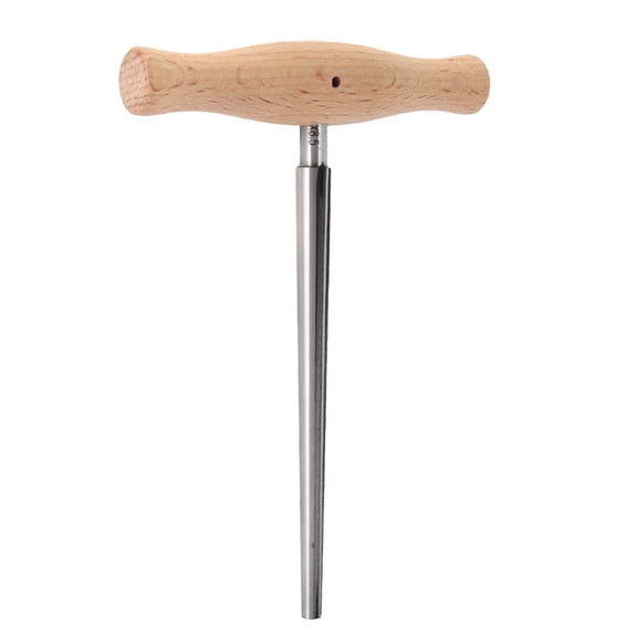 Riousery Violin Peg Hole Reamer 1:30 Taper with Wood Handle High Speed Steel Repair Tool for 3/4 4/4 Violins Luthier DIY Replacement Accessory With Wooden Ergonomic Grip