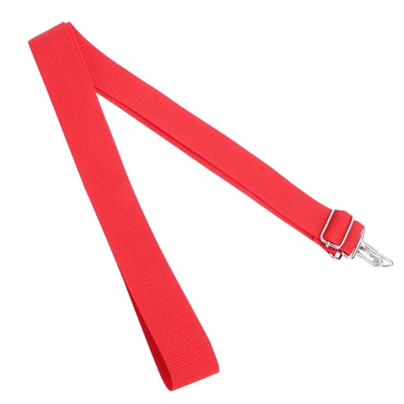 Riousery WG02 Adjustable Polyester Nylon Drum Strap with Metal Hook for African and Snare Drums, Red (5.12 inches / 13.0 cm)