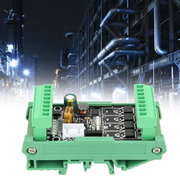 Riousery WS2N-10MT-S Programmable Logic Controller Module, High-Speed Counting 2/3K Light Weight Electrical Control Board Accessory (10 inches / 25.4 cm)