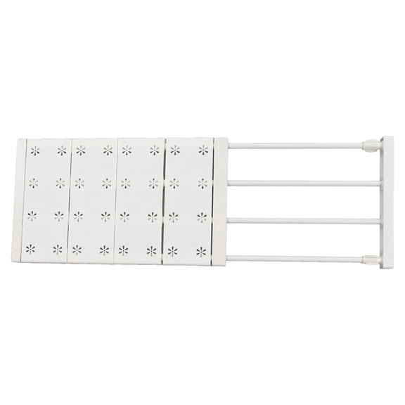 Riousery Wardrobe Partition Board Storage Extendable Layered Partition Board 18.9-31.5in / 48-80cm