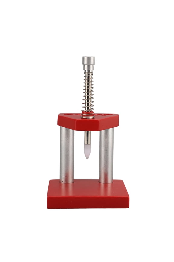 Watch Hand Presser Tool Kit with 8pcs Fixed Tips, Professional Metal Watchmaker Hand Removal Setting Plunger Puller Press Repair Tool for Watch Repair, Maintenance, and Adjustment (Silver)