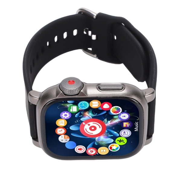 Riousery Wearable MP3 Player Bluetooth 5.4 Sport Music Player with Wrist Band, Portable 2.01 inch Touch Screen HiFi Audio Tracker with Built-In Speakers Voice Recorder E-Book 32G, Gray