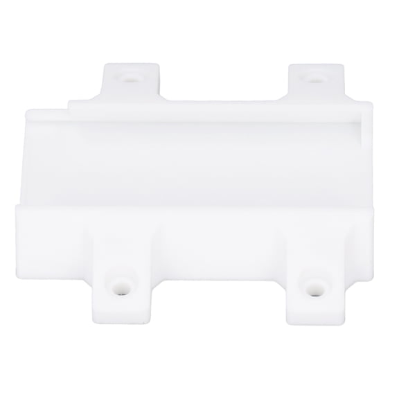 Riousery White Ethernet Adapter Wall Mount Bracket for StarLink V2 Satellite Internet System, Sturdy ABS Structure Secure Mounting Holder, Space Saving Organization (Screws Not Included)