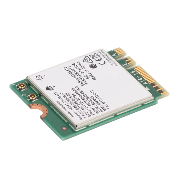 Riousery WiFi 6E Wireless Network Card AX210NGW NGFF M.2 Module 5400Mbps Tri-Band 2.4G 5G 6G Bluetooth 5.3 Adapter MU-MIMO For Windows 10 11 64-bit Laptops PCs