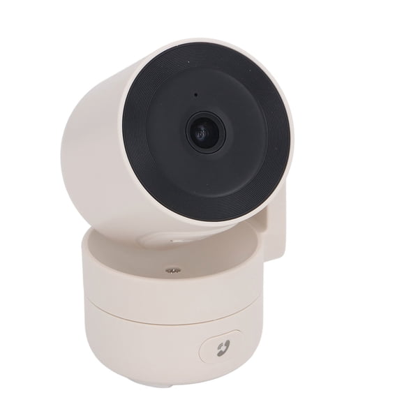 Riousery WiFi Security Camera 360 Degree Pan Tilt Rotation, Smart Home Surveillance Camera with Infrared HD Night Vision[cite: 1], Triggering Alarm System, 5V[cite: 1], 4.72 in / 12 cm, White