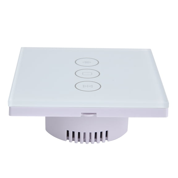 Riousery WiFi Smart Curtain Switch App Remote Voice Touch Control Roller Blinds Shutter Electrical Switch for Home 100-240V, 3.39 inches / 8.6 cm