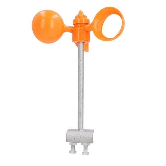 Riousery Wind Powered Reflective Bird Deterrent Spinning Scarecrow Decoy with Sturdy Iron Bar Base Multifunctional Visual Bird Scarer for Garden Orchard Farm Airport (16.9 inches / 43 cm)