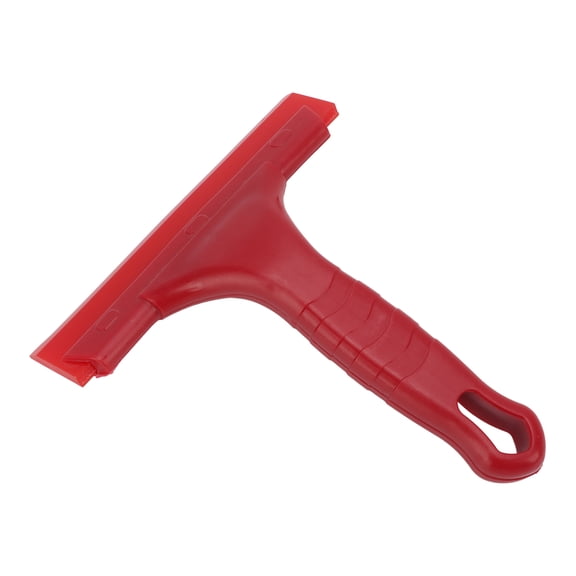 Riousery Window Tint Squeegee Portable Car Glass Cleaner Multi Purpose Handheld Squeegee Tool for Windshield Shower Window Mirror Glass Cleaning Red Color, Easy to Use Ergonomic Anti-Slip Design