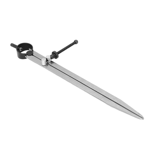 Riousery Wing Divider Adjustable Divider Calipers with Spring Nut for Leather Scribing and Marking 10 inches / 254 mm