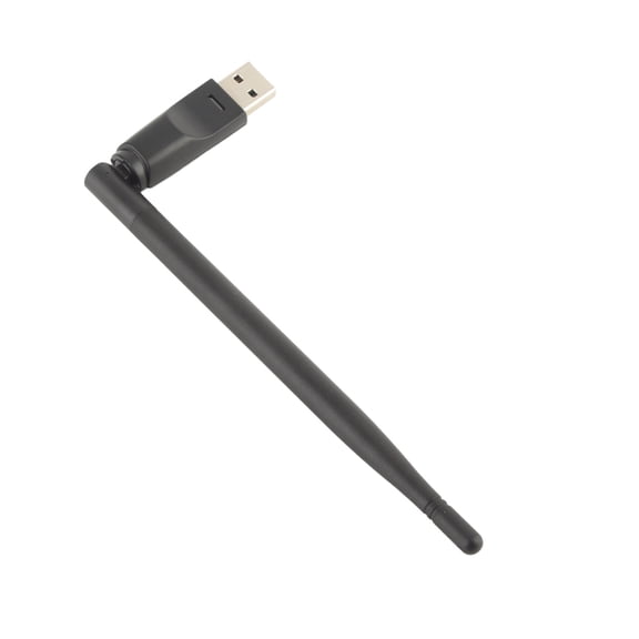 Riousery Wireless Adapter 150Mbps Transmission USB 2.0 Small Volume Rotatable Antenna Network Card for PC Mac Linux High Speed Internet Connection Mini Dongle