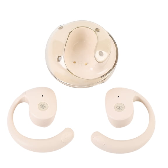 Riousery Wireless Language Translator Earbuds 5.4, 144 Languages Real-Time Online Translation Device with App Control, Gold (10m / 32.8ft)