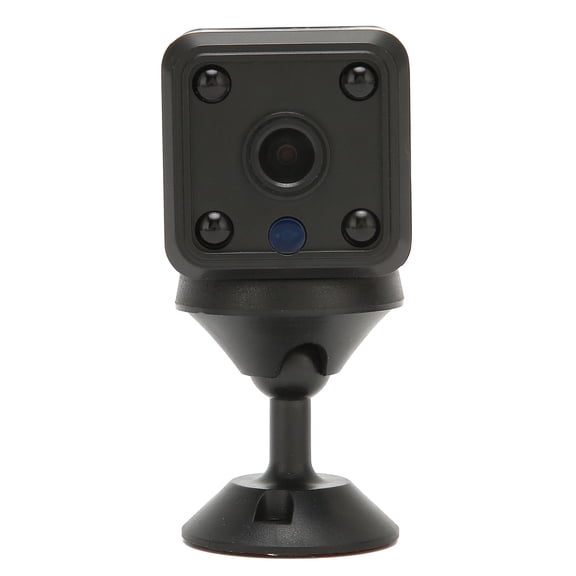 Riousery Wireless Mini Camera HD 1080P Motion Detection Night Vision WiFi Security Camera with Magnetic Rotating Base for Home