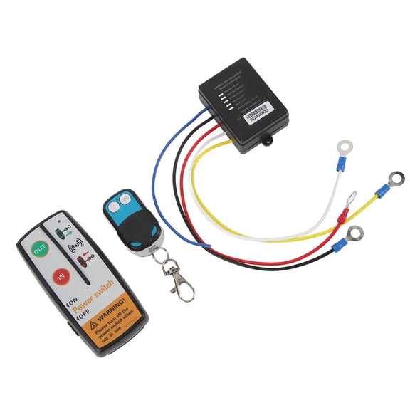 Riousery Wireless Winch Remote Control Kit 12V 24V Fast Response 50 Feet Accurate Control with Receiver For Truck ATV SUV