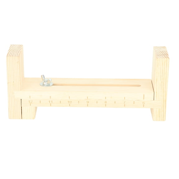 Riousery Wood Bracelet Jig Metal Clips Adjustable Hand Rope Making Tool for Twisting Braiding Knitting 8.27 inches / 21.0 cm