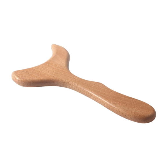 Riousery Wooden Lymphatic Drainage Tool and Massage Paddle, Professional Gua Sha Soft Tissue Therapy for Body Sculpting, Anti-Cellulite Muscle Release Massager for Men and Women, 11.4 inches / 29 cm