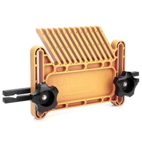 Riousery Woodworking Feather Board Inverted Square Power Tool Accessories Unique Chamfer Groove B Style Yellow - Professional Grade Table Saw Router Fence Safety Tool 8.27 inches / 21 cm
