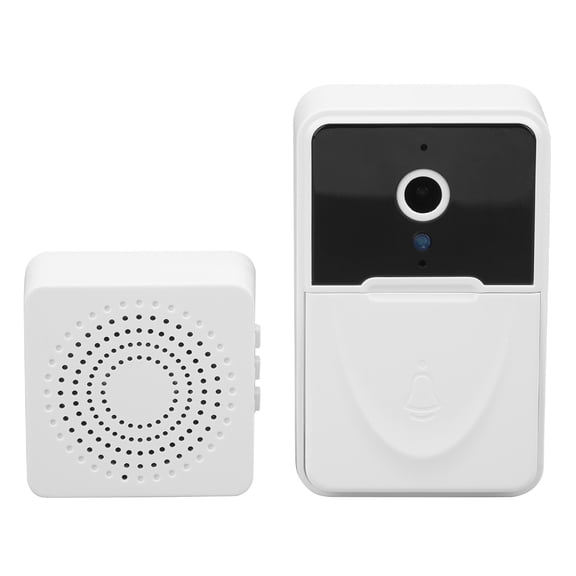 Riousery X3 Smart Video Doorbell with Night Vision, Two-Way Audio, 60 Degree Wide Angle Camera, Wi-Fi
