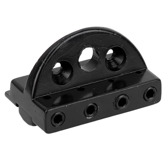 Riousery Zinc Alloy Locking Nut for Headless Electric Bass Guitar, 4-String String Lock Replacement Part with 2 Hex Wrenches and 2 Installation Screws, 1.54 inches / 39.2 mm Length