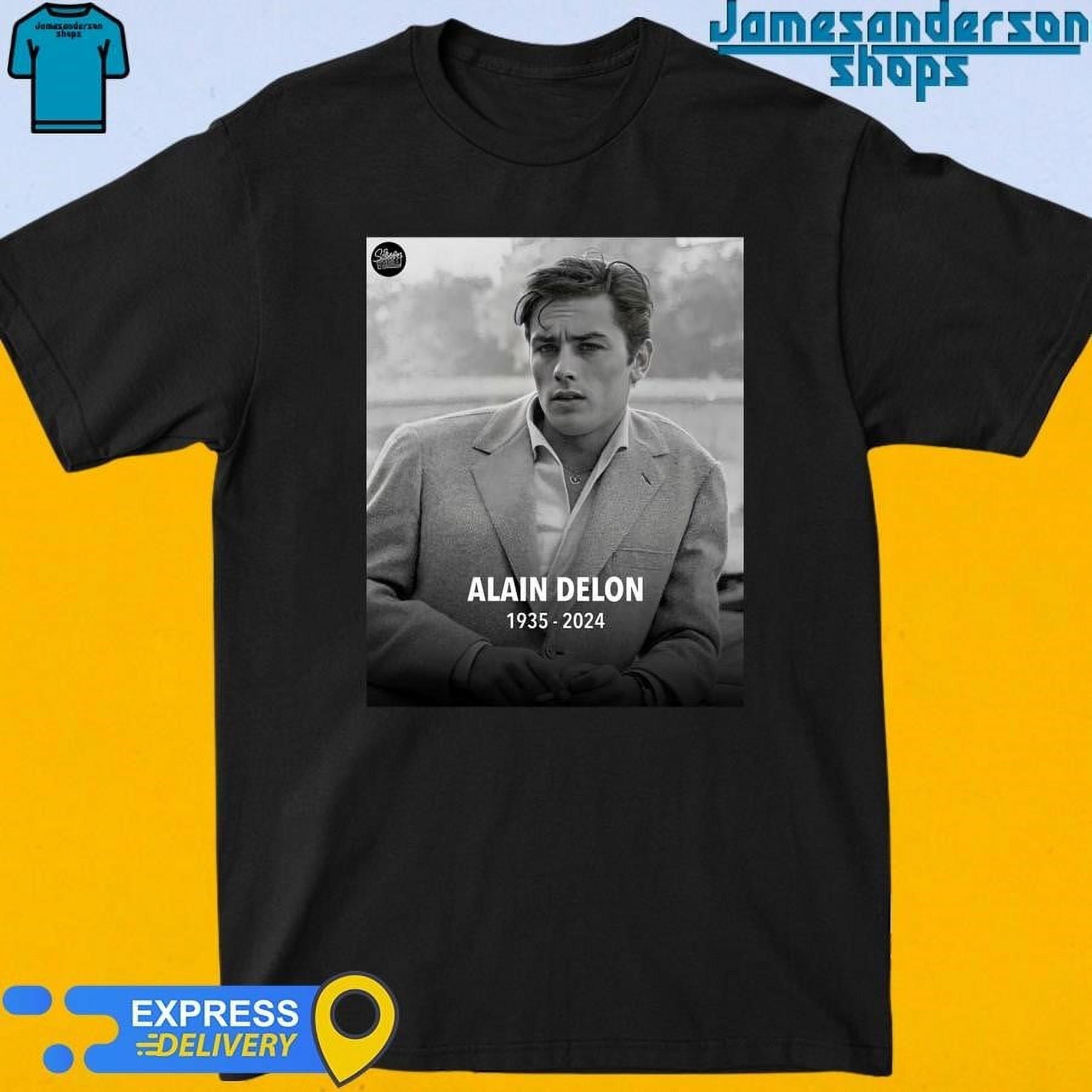 Rip Alain Delon 19352024 Memories Shirt