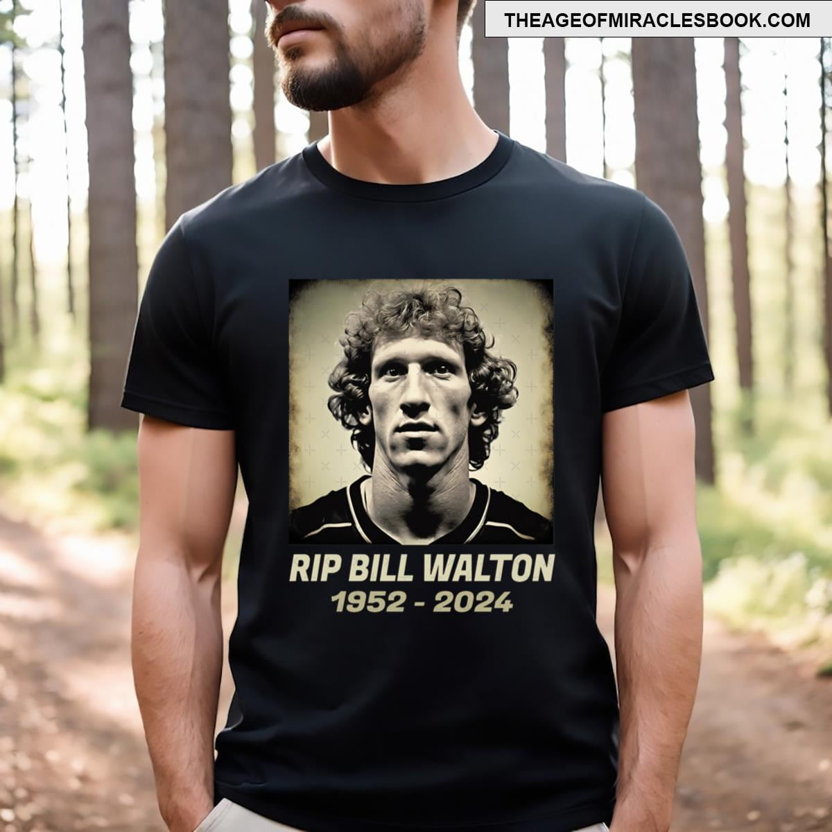 Rip Bill Walton 32 Basketball 1952 2024 Essential Tshirt