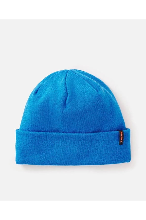 Anti-Series Reg Tech Cuff Blue Beanie