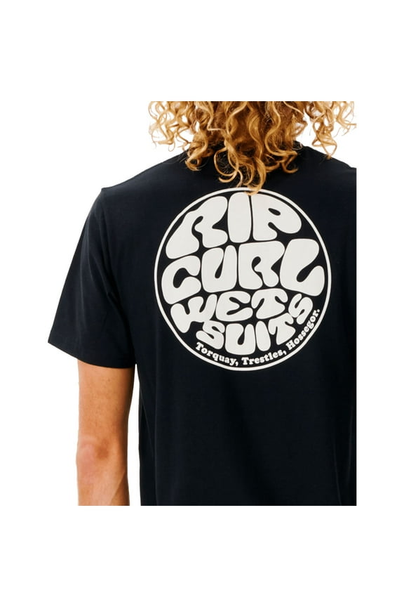 BLACK Men's Wetsuits Icon Short Sleeve T-Shirt, S