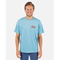 thumbnail image 1 of Rip Curl DUSTY BLUE Men's Pushin Daises Tee, US Medium, 1 of 3