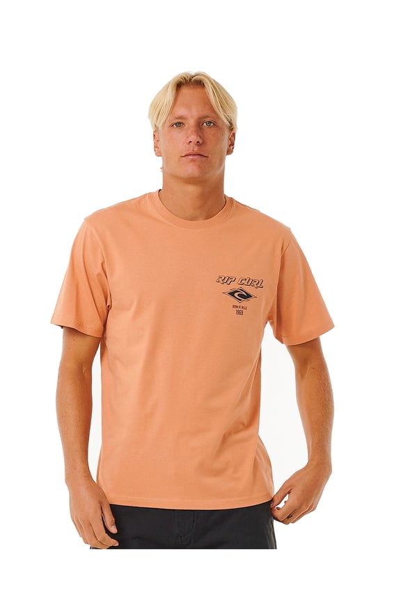 Fade Out Icon Short Sleeve T-Shirt Clay men in size X Large