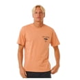 thumbnail image 1 of Rip Curl Fade Out Icon Short Sleeve T-Shirt Clay men in size XX Large, 1 of 1
