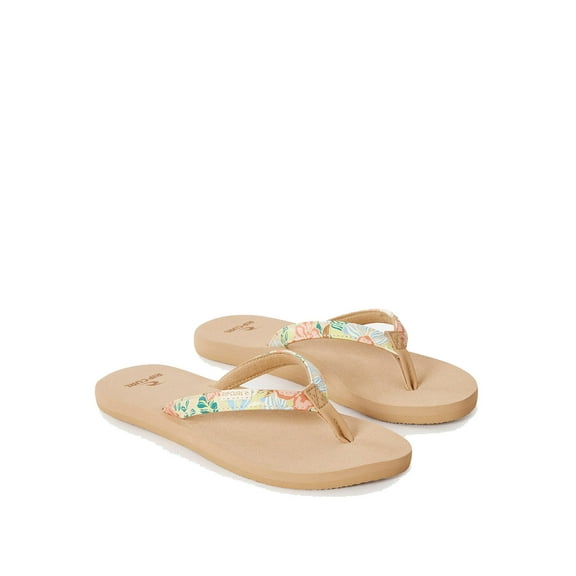Rip Curl Freedom Bloom Flip Flops Light Orange women in size US 10