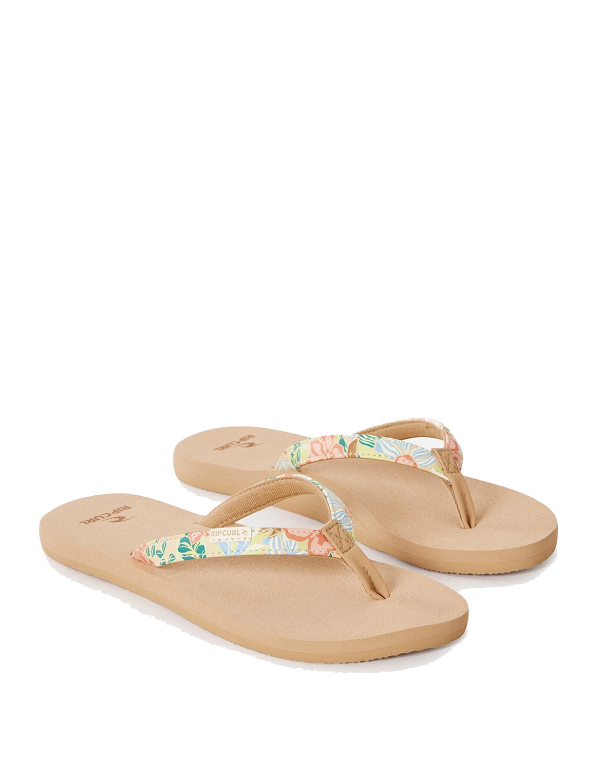 Flip Flops In Bloom WN2005032CL Quilted Round Mat main image 1