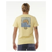 Rip Curl Hazey Short Sleeve T-Shirt Straw men in size Medium