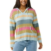 Rip Curl MULTI Womens Juniors Hibiscus Heat Poncho, US Medium