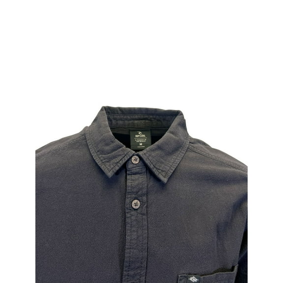 Rip Curl Men's Black & Pine Night Shirt Classic Surf Washed S/S (S15 - S16)