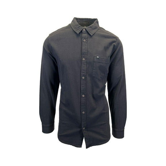 Rip Curl Men's Black Shirt Classic Surf Washed Long Sleeve (S17)