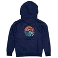 thumbnail image 1 of Rip Curl Men's Brave Sunset Pullover Fleece Hoodie Sweatshirt (Small, Washed Navy), 1 of 2