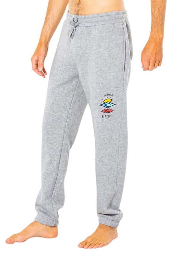 Men's GREY MARLE "The Search" Icon Logo Jogger Pants, Large