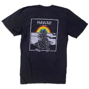 Rip Curl Men's Hawaii Pineapple Cruzin Heritage Graphic Print Premium Tee T-Shirt (XX-Large, Charcoal)