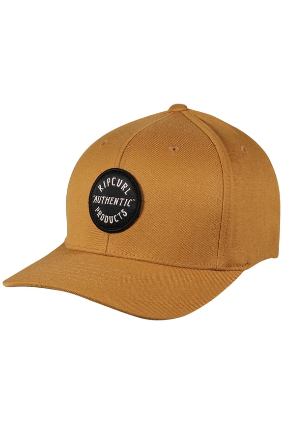 Men's Passage Flex Fit Hat Cap (Mustard, One Size Fits Most)
