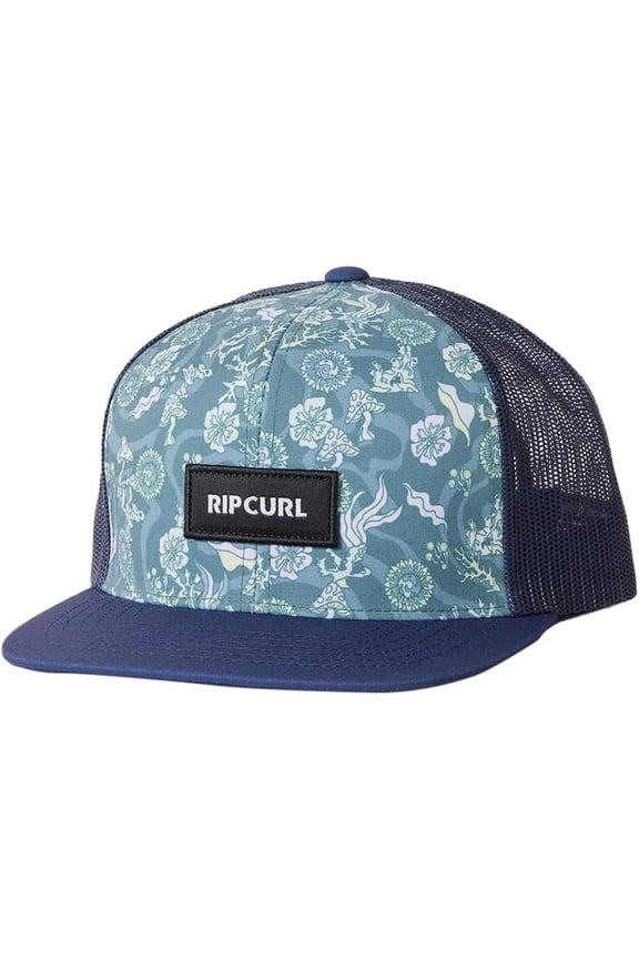 Men's Trucker Hat Combo Logo Patch Blustone Snapback Cap