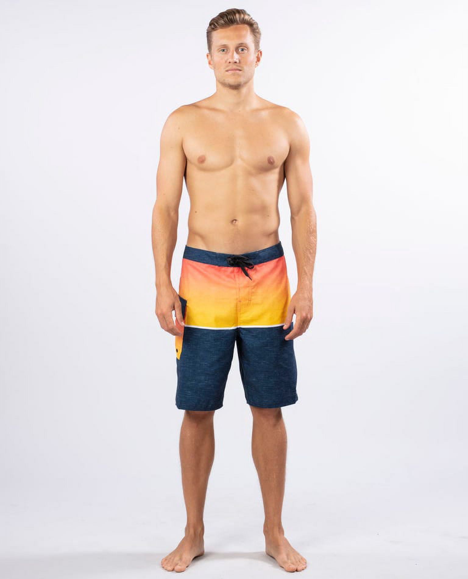 Rip Curl Men's Dawn Patrol 21" Boardshorts - Ripsuede Fabric, Sublimation Print, Drawstring Waist