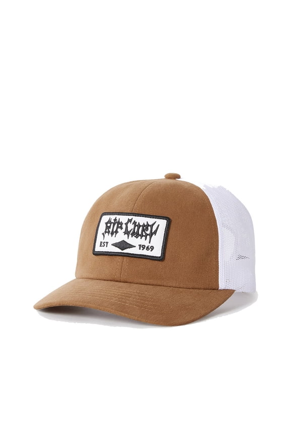 Quality Products Curved Peak Cap Mocha men