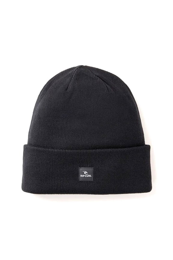 Rib Knit Cuff Primitive Tall Black Beanie
