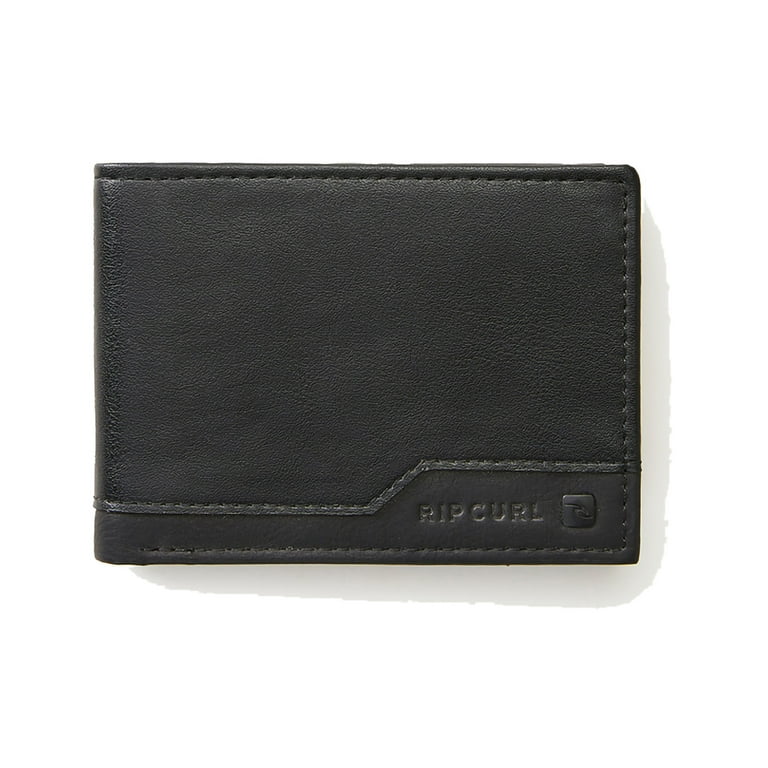 Rip Curl Ridge Pu All Day Faux Leather Wallet Black Grey men
