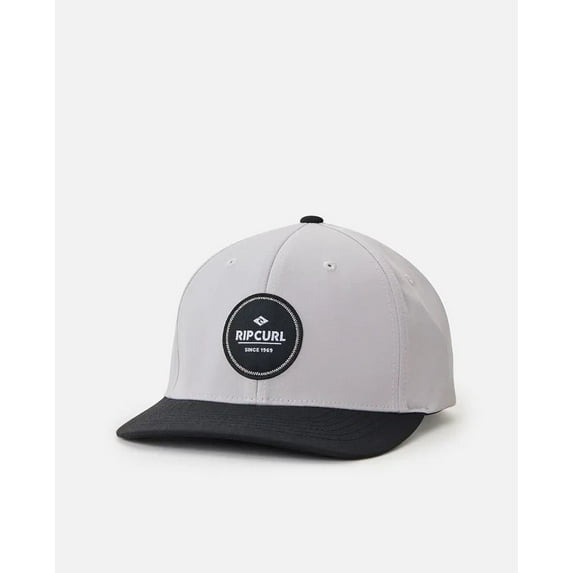 Rip Curl Routine Flexfit Grey Mens Curve Cap