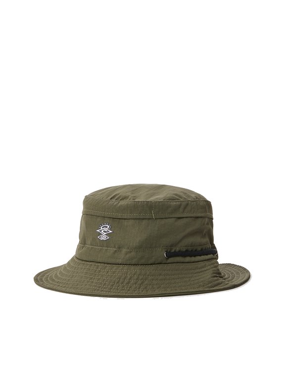 Searchers Tech Mid Brim Sun Hat Olive men in size Small/Medium - 56cm
